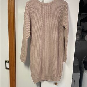 Lulu's Cream Knit Sweater
